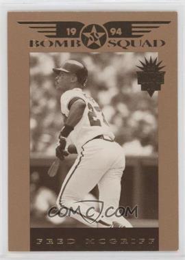 1994 Donruss Triple Play - Bomb Squad #6 - Fred McGriff