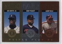 Kirby Puckett, Albert Belle, Ken Griffey Jr.