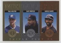 Paul Molitor, Harold Baines, Dave Winfield