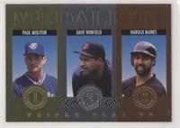 Paul Molitor, Harold Baines, Dave Winfield