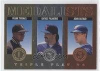 Frank Thomas, Rafael Palmeiro, John Olerud