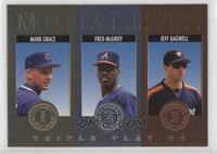 Fred McGriff, Mark Grace, Jeff Bagwell