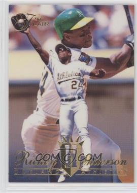 1994 Flair - [Base] #331 - Rickey Henderson