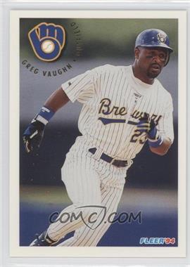 1994 Fleer - [Base] #195 - Greg Vaughn