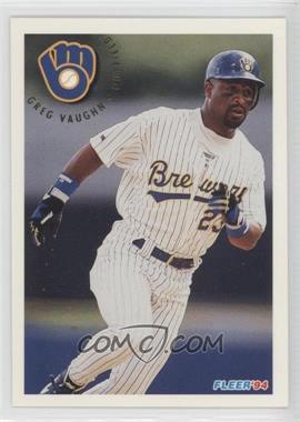 1994 Fleer - [Base] #195 - Greg Vaughn