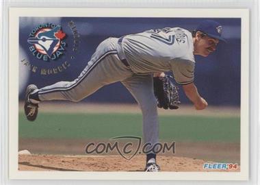 1994 Fleer - [Base] #339 - Jack Morris