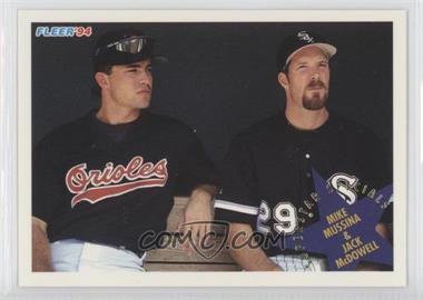 1994 Fleer - [Base] #708 - Jack McDowell, Mike Mussina