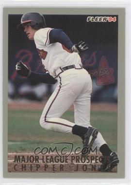 1994 Fleer - Major League Prospects #18 - Chipper Jones