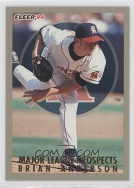 1994 Fleer - Major League Prospects #2 - Brian Anderson