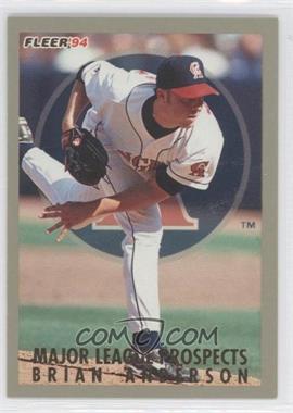 1994 Fleer - Major League Prospects #2 - Brian Anderson