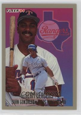 1994 Fleer - Team Leaders #13 - Juan Gonzalez