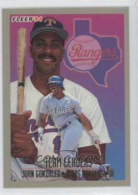 1994 Fleer - Team Leaders #13 - Juan Gonzalez