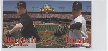 1994 Fleer Extra Bases - Pitchers Duel #M4 - Aaron Sele, Mike Mussina