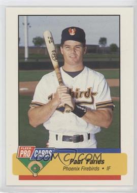 1994 Fleer ProCards Minor League - [Base] #1525 - Paul Faries