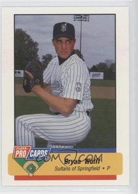 1994 Fleer ProCards Minor League - [Base] #2038 - Bryan Wolff