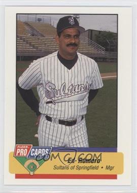 1994 Fleer ProCards Minor League - [Base] #2052 - Ed Romero