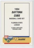 Checklist - Daytona Cubs