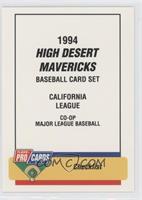 Checklist - High Desert Mavericks