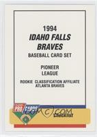 Checklist - Idaho Falls Braves