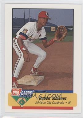 1994 Fleer ProCards Minor League - [Base] #3709.1 - Ruben Jimenez