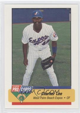 1994 Fleer ProCards Minor League - [Base] #56 - Charles Lee