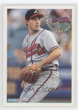 1994 Fleer Sunoco/Atlantic Collector's Edition - Gas Station Issue [Base] #16 - Greg Maddux