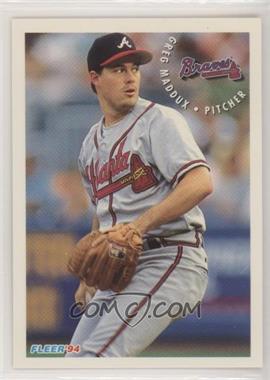 1994 Fleer Sunoco/Atlantic Collector's Edition - Gas Station Issue [Base] #16 - Greg Maddux