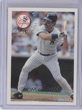 1994 Fleer Sunoco/Atlantic Collector's Edition - Gas Station Issue [Base] #17 - Don Mattingly