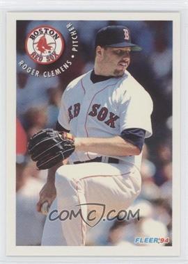 1994 Fleer Sunoco/Atlantic Collector's Edition - Gas Station Issue [Base] #7 - Roger Clemens