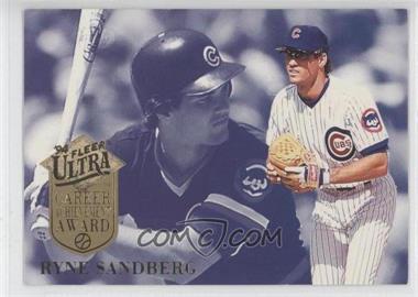 1994 Fleer Ultra - Career Achievement Award #4 - Ryne Sandberg