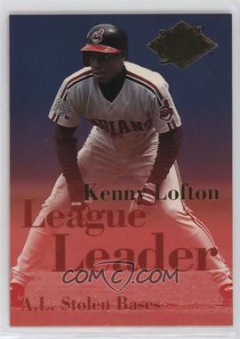 1994 Fleer Ultra - League Leaders #3 - Kenny Lofton