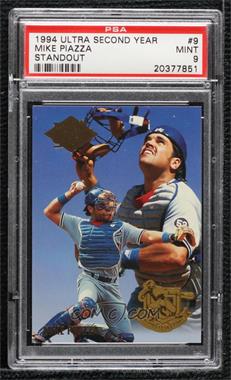 1994 Fleer Ultra - Second Year Standouts #9 - Mike Piazza [PSA 9 MINT]