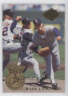 1994 Fleer Ultra - Strikeout King #2 - Mark Langston