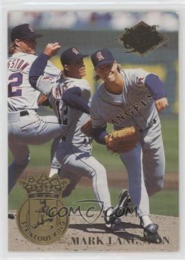 1994 Fleer Ultra - Strikeout King #2 - Mark Langston