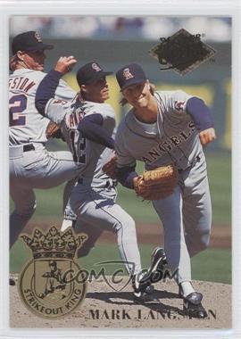 1994 Fleer Ultra - Strikeout King #2 - Mark Langston