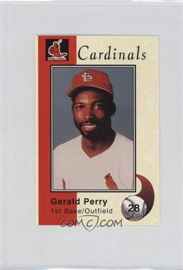 1994 Kansas City Life Insurance St. Louis Cardinals - [Base] #28 - Gerald Perry