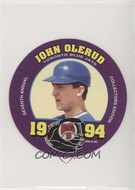 1994 King-B Collector's Edition Discs - Food Issue [Base] #13 - John Olerud