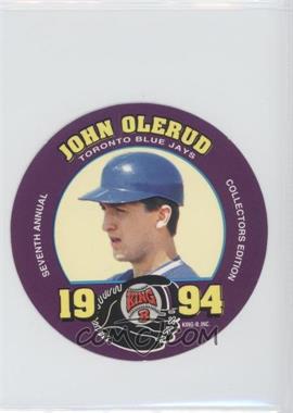 1994 King-B Collector's Edition Discs - Food Issue [Base] #13 - John Olerud