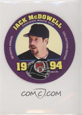 1994 King-B Collector's Edition Discs - Food Issue [Base] #3 - Jack McDowell