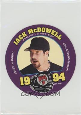 1994 King-B Collector's Edition Discs - Food Issue [Base] #3 - Jack McDowell