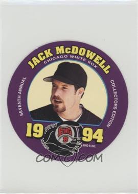 1994 King-B Collector's Edition Discs - Food Issue [Base] #3 - Jack McDowell