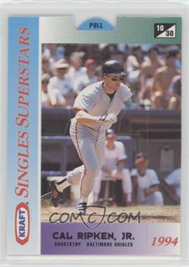 1994 Kraft Singles Superstars Pop-Ups - Food Issue [Base] #10 - Cal Ripken Jr.