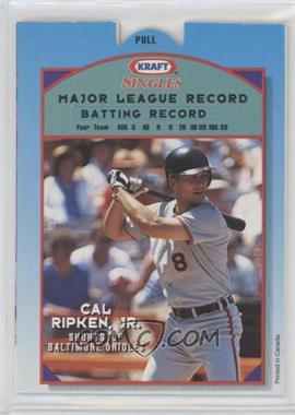 1994 Kraft Singles Superstars Pop-Ups - Food Issue [Base] #10 - Cal Ripken Jr.