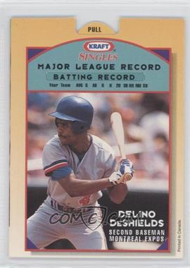 1994 Kraft Singles Superstars Pop-Ups - Food Issue [Base] #19 - Delino DeShields