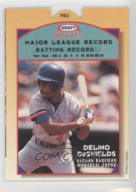 1994 Kraft Singles Superstars Pop-Ups - Food Issue [Base] #19 - Delino DeShields