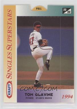 1994 Kraft Singles Superstars Pop-Ups - Food Issue [Base] #22 - Tom Glavine