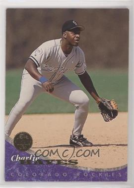 1994 Leaf - [Base] #134 - Charlie Hayes [EX to NM]