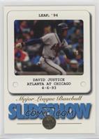 David Justice [EX to NM]