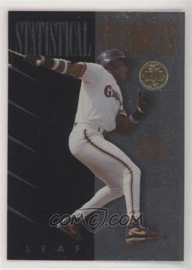 1994 Leaf - Statistical Standouts #2-10 - Barry Bonds [Good to VG‑EX]