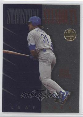 1994 Leaf - Statistical Standouts #4-10 - Mike Piazza